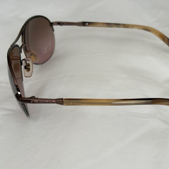 Ralph Lauren Brown Gradient Aviator Sunglasses main image 5